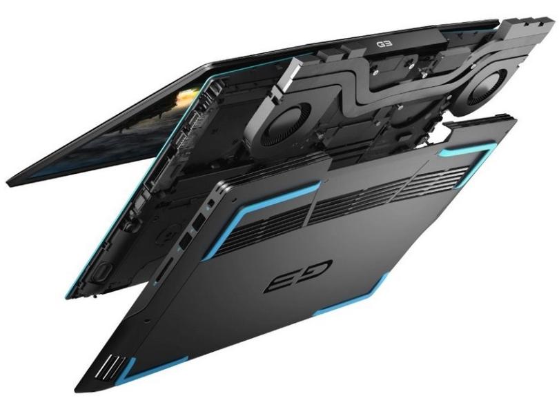 Notebook Gamer Dell G3 Intel Core i7 10750H 10ª Geração 16.0 GB de RAM 2048 GB 512.0 GB 15.6 " Full GeForce RTX 2060 Windows 10 G3-3500-M40P