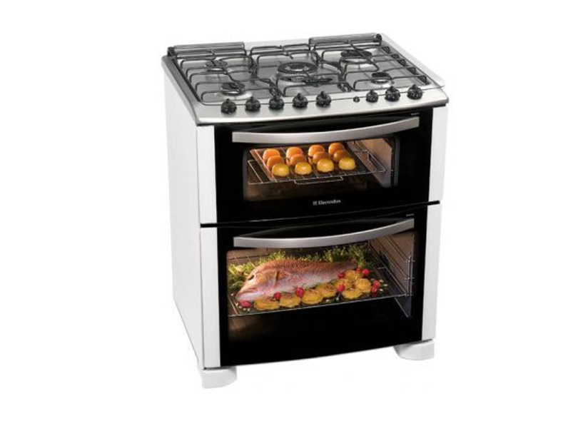 Fogão Electrolux Celebrate 76DTB 5 bocas
