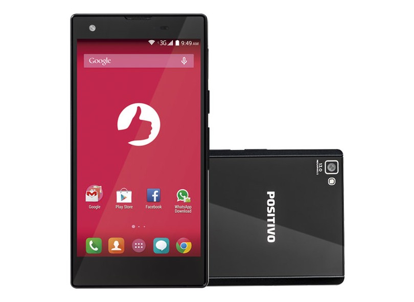 Smartphone Positivo X800 8GB Android 4.4 (Kit Kat) 3G Wi-Fi
