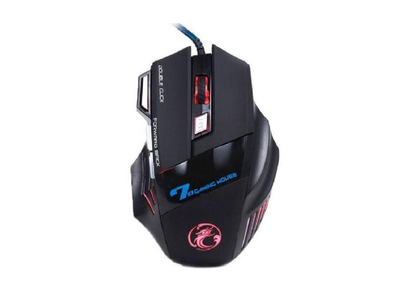 Mouse Gamer Usb 2.0 2400 Dpi Ótico X7 Botões Gamer