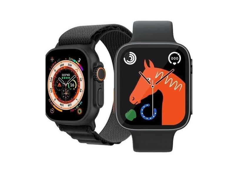Relógio Smartwatch Hw8 Ultra Watch 8 Tela 2,02 45mm Comando De Voz Int
