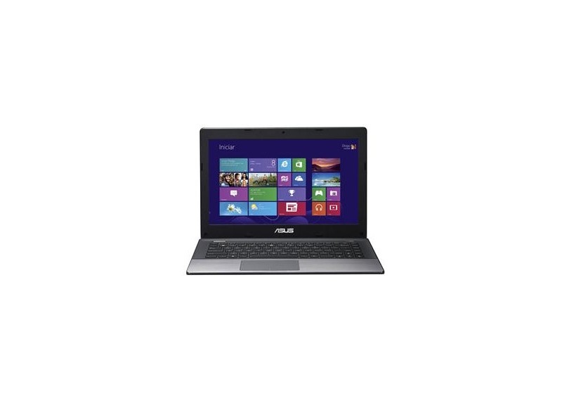 Notebook Asus Intel Core i5 3210M 3ª Geração 6 GB 500 GB LED 14" Intel HD Graphics 4000 Windows 8