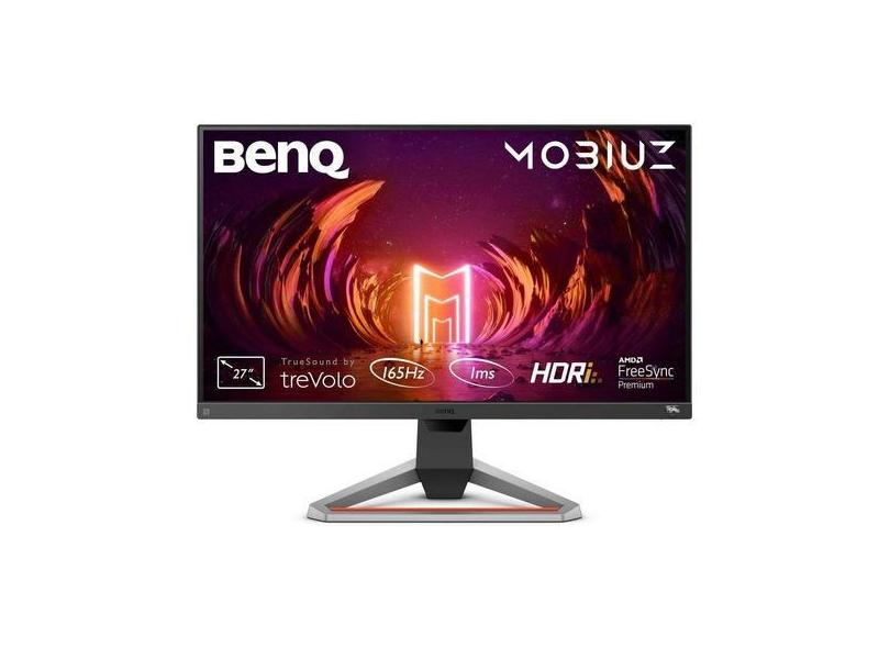 Monitor Gamer Benq Mobiuz Ex2710s Lcd 27  Preto E Prata 100v/240v EX2710S