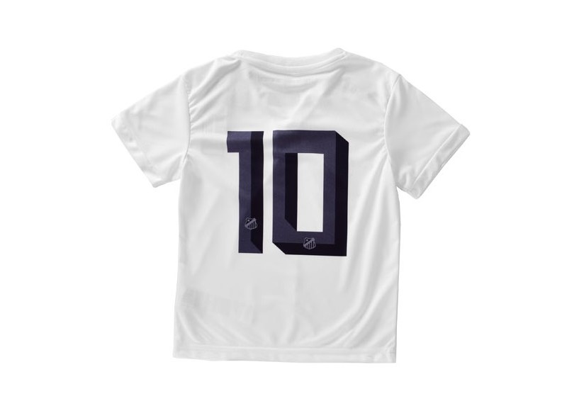 Camisa Torcedor infantil Santos I 2016 com Número Kappa