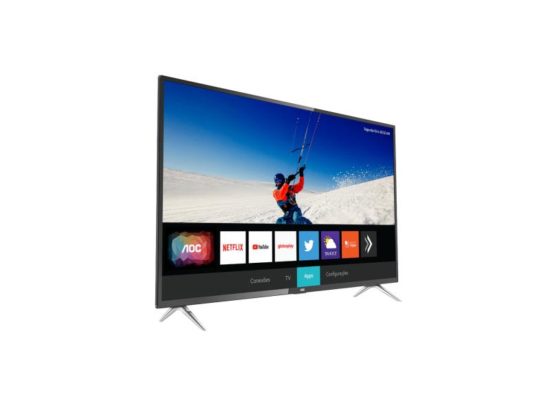 Smart TV TV LED 55 " AOC 4K Netflix 55u6295 3 HDMI