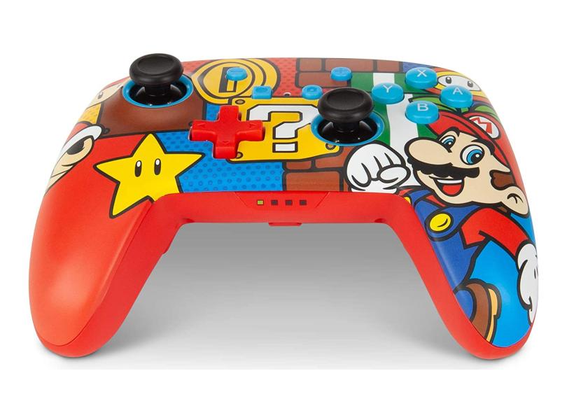Controle Nintendo Switch sem Fio Mario Pop - Power A