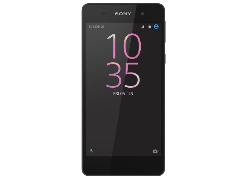 Smartphone Sony Xperia E5 16GB 13,0 MP 2 Chips Android 6.0 (Marshmallow) 3G 4G Wi-Fi