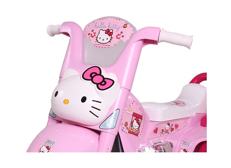 Mini Moto Elétrica Biemme Fox Hello Kitty