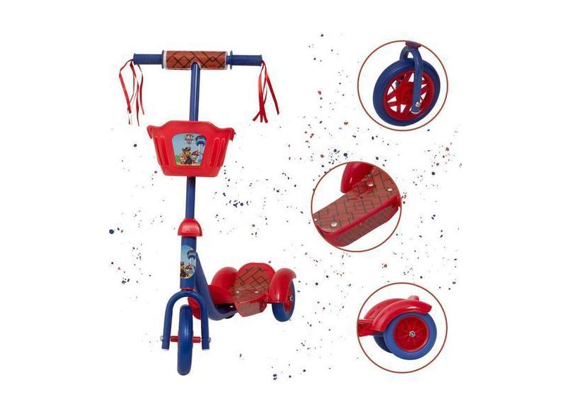 Patinete Infantil 3 Rodas Patrulha Canina Envio Imediato - Toys 2U