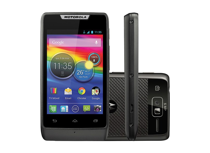 Smartphone Motorola Razr D1 XT915 Câmera 5 MP Desbloqueado 4 GB Android 4.1 (Jelly Bean) Wi-Fi 3G