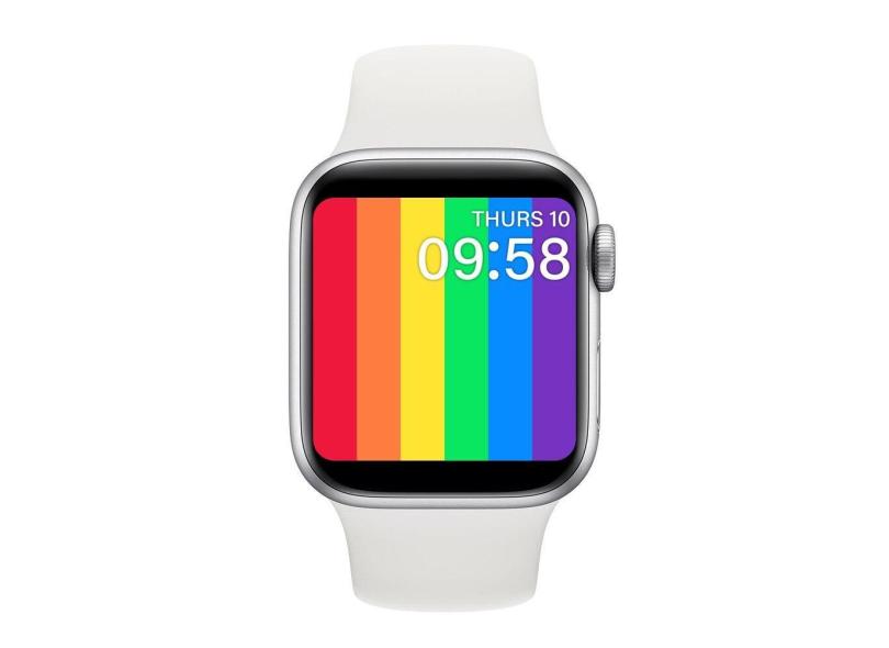 SmartWatch C55 Assistente de Voz, Ok Google, 44m, Troca Pulseira
