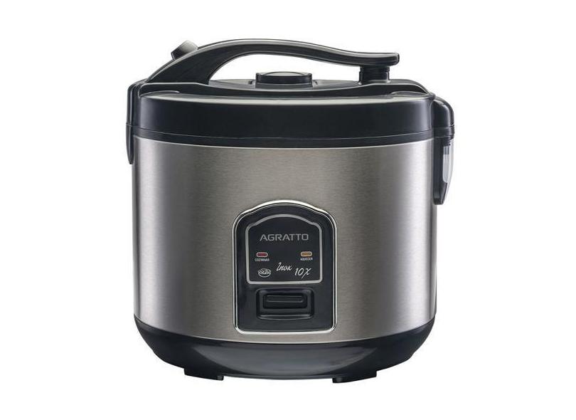Panela Elétrica de Arroz Legumes Inox 10 Xícaras 110V Antiaderente 700