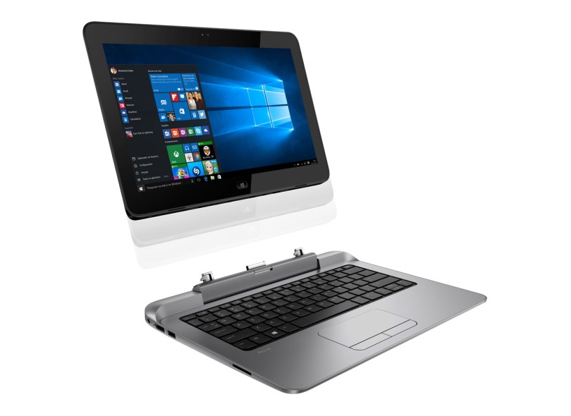 Notebook Conversível HP Pro x2 Intel Core i5 4202Y 4 GB de RAM SSD 128 GB LED 12.5 " Touchscreen 4200 Windows 10 Home 612
