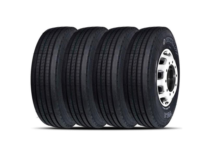 Kit 4 Pneu Jk Vikrant 275/80r22.5 149/146l Vul2 16pr