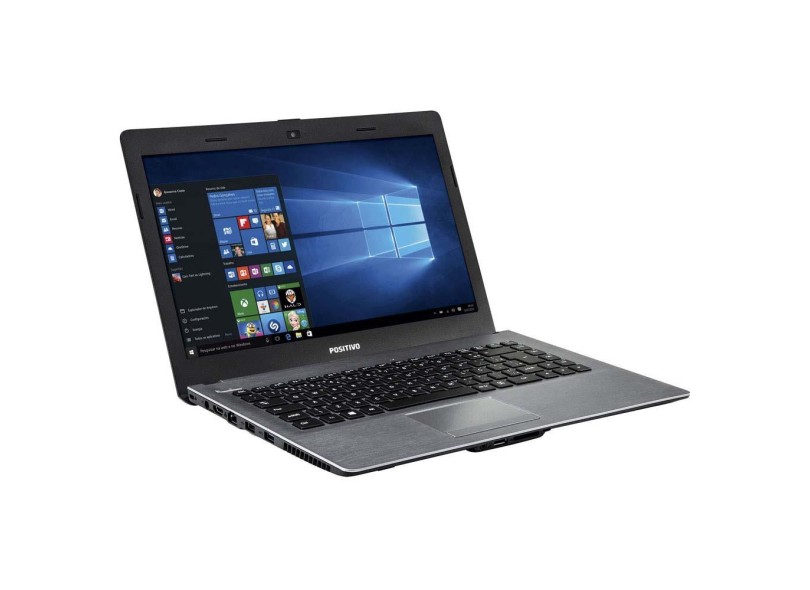 Notebook Positivo Stilo Intel Celeron N2806 2GB de RAM HD 500 GB 14" Windows 10 Home XR3520