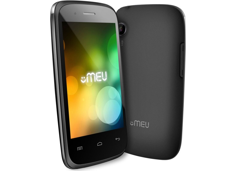 Smartphone MEU AN351 Câmera 5,0 MP 2 Chips 4GB Android 4.2 (Jelly Bean Plus) 3G Wi-Fi