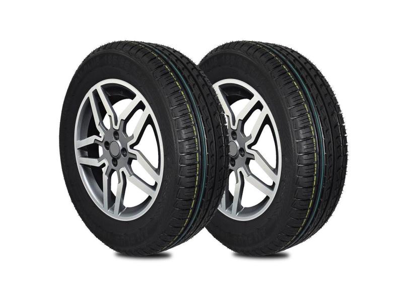 Kit 2 Pneu 185/65/14 Remold Am P7 Celta Agile Prisma