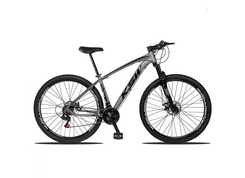 Bicicleta Aro 29 24 Marchas Shimano Freio Hidraulico 17''