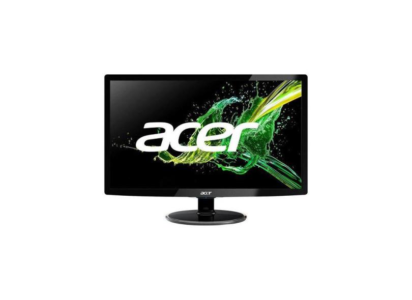 Monitor Acer S212Hl 21.5'' Full HD com Conexões vga e dvi