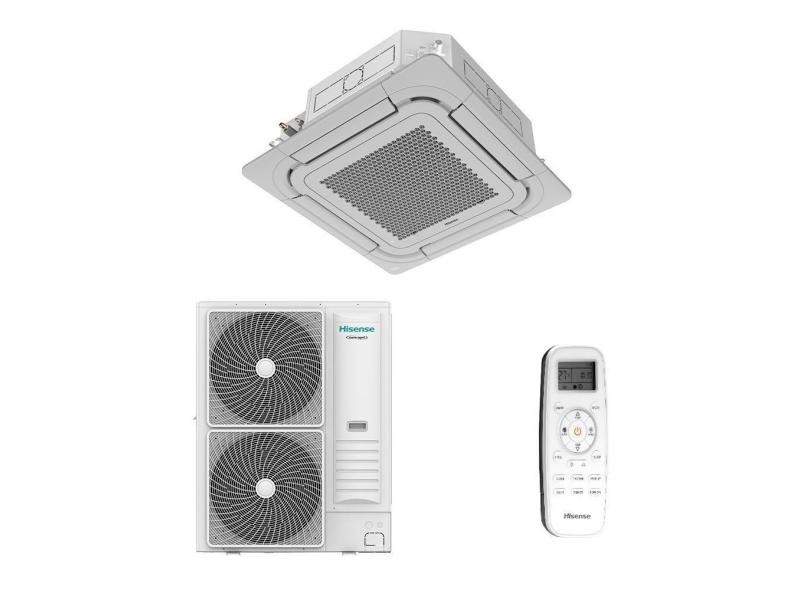 Ar Condicionado Split Cassete 4 Vias Hisense Inverter 55000 Btus Frio 220V R-32