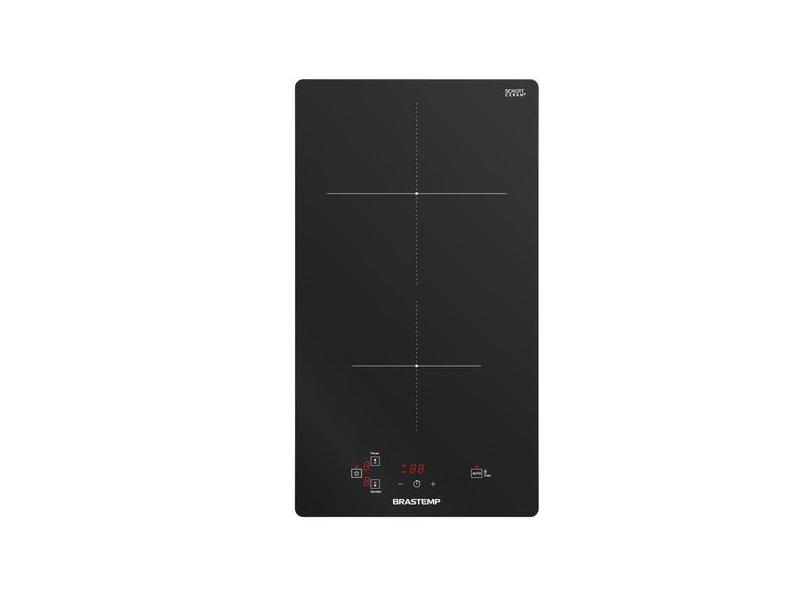 Cooktop 2 bocas de indução Brastemp com Funções Especiais - BDJ31AE, 2