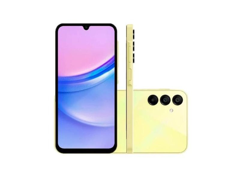 Smartphone Samsung A15 128GB Câmera Tripla 50MP + Selfie Tela Infinita