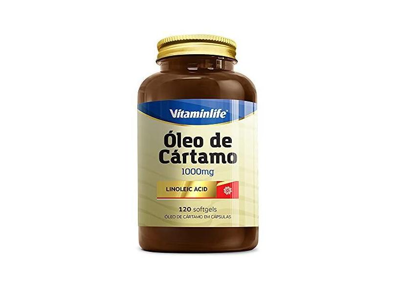 VitaminLife Ca Linoleic Acid Óleo De Cártamo E Ácido Linoleico - 120 Cápsulas -