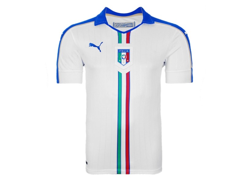 Camisa Torcedor Itália II 2016 sem Número Puma