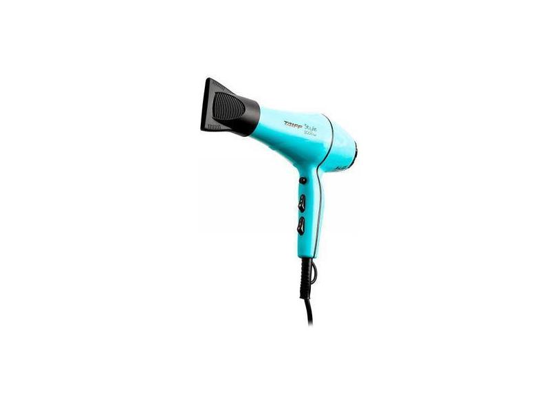 Secador de Cabelo Taiff Style Azul Tiffany 2000W - 2 Velocidades, Azul