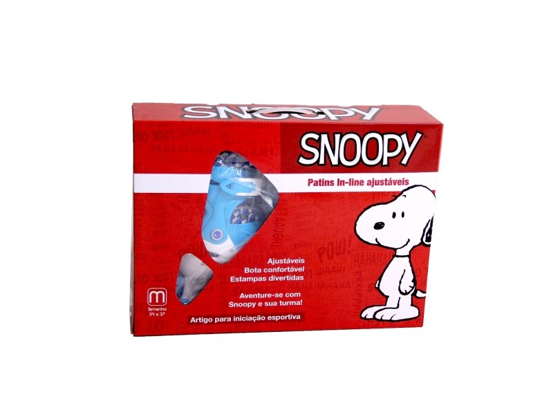 Patins In-Line Bel Sports Snoopy Roller