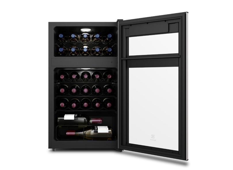 Adega de Vinho Climatizada 29 garrafas Electrolux Dual Zone WDF29