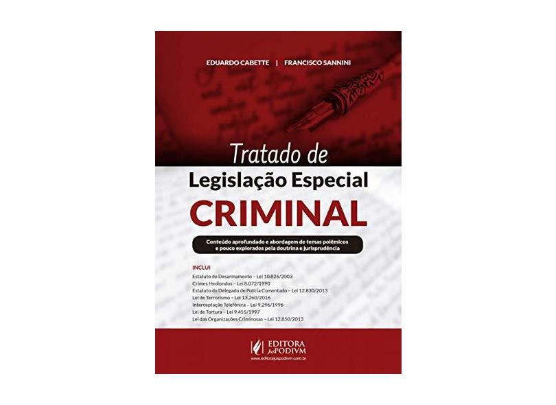 Tratado de Legislação Especial Criminal - Eduardo Cabette - 9788544223031