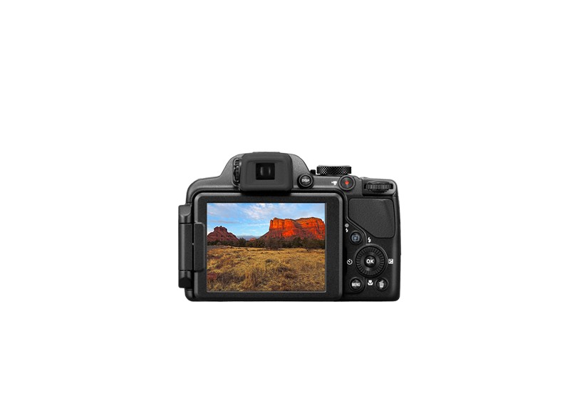 Câmera Digital Nikon Coolpix 18,1 mpx Full HD P520