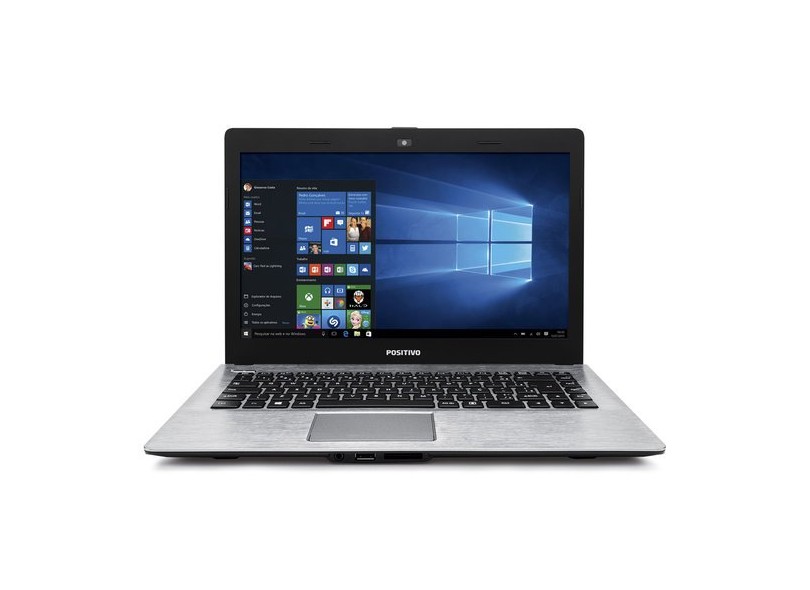 Notebook Positivo Stilo Intel Celeron N2806 2 GB de RAM 500 GB 14 " Windows 10 XR3520