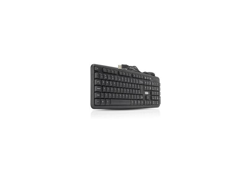 Teclado Para Computador com Fio Usb Cor  KP-2002 Knup