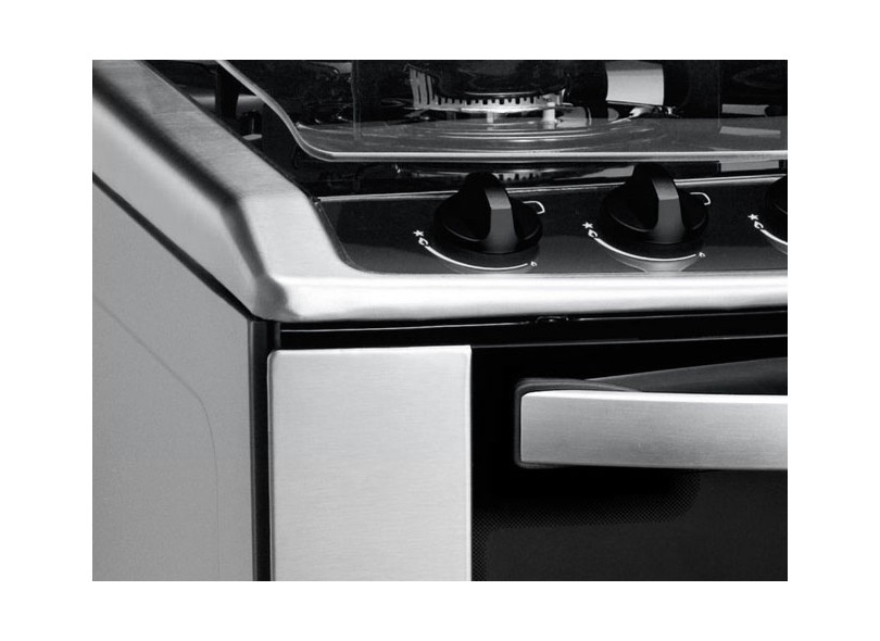 Fogão Electrolux Celebrate 76DXG 5 bocas Inox