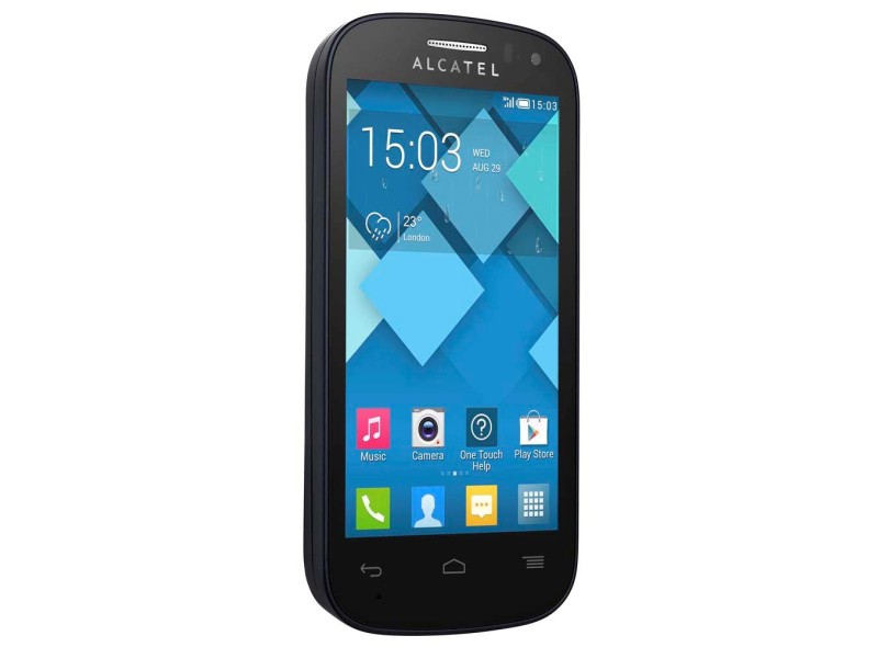 Smartphone Alcatel One Touch Pop C3 4033A 4GB Android 4.2 (Jelly Bean Plus) Wi-Fi 3G
