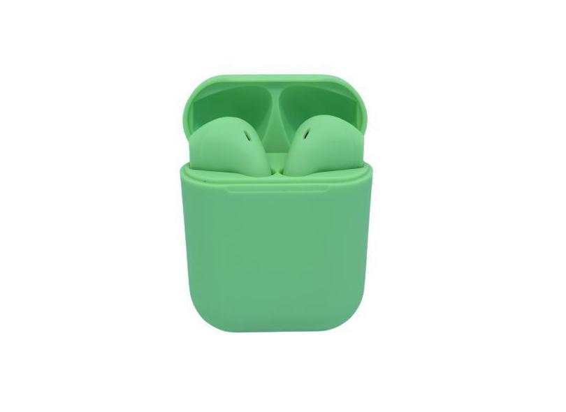 Fone De Ouvido Bluetooth 5.0 Touch Tws I12 H'Maston - Verde
