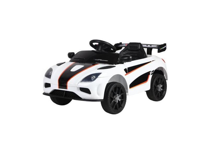 Carro Carrinho Elétrico Infantil Pedal Acelerador E Controle Remoto 12