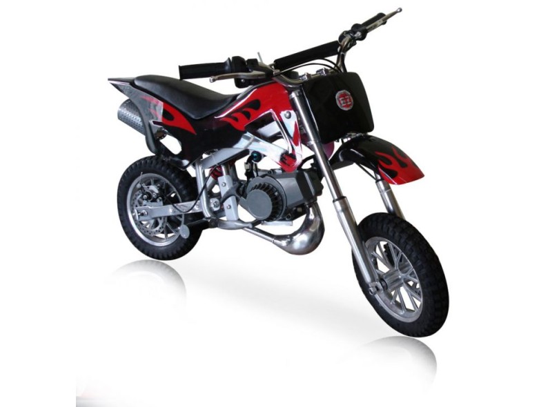 Mini Moto Cross Fire Mono Cilindro 2 Tempos 49CC Barzi Motors