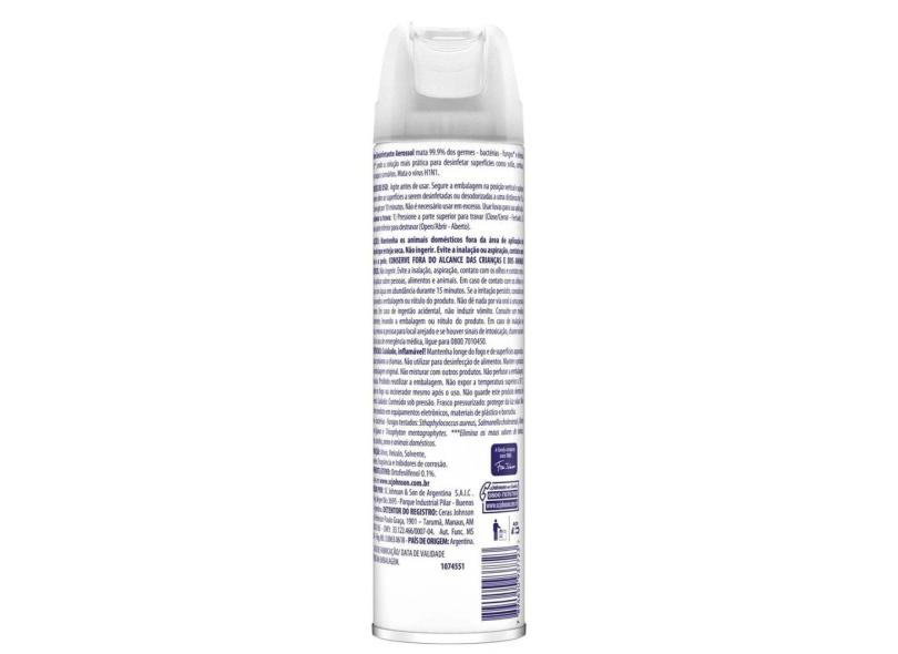 Lysoform Spray Original Eliminia 99,9 Bactérias e fungos com o Melhor