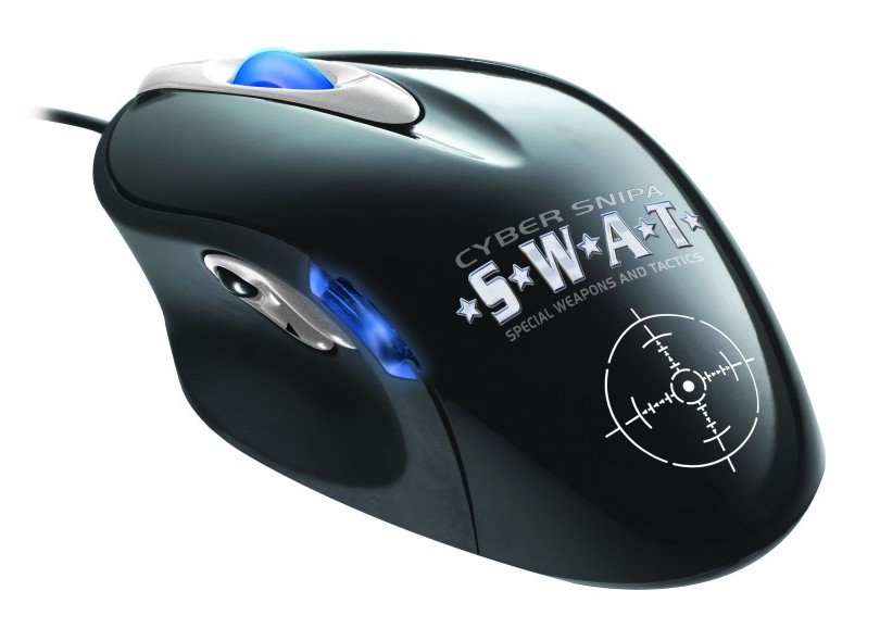 Mouse Laser USB Swat CSLMSW01 - Cyber Snipa