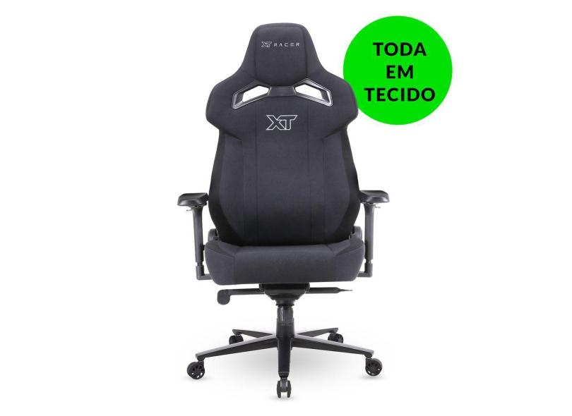 Cadeira Gamer e Escritório XT Racer Ergonomics Robust Em Tecido até 180kg - Preta