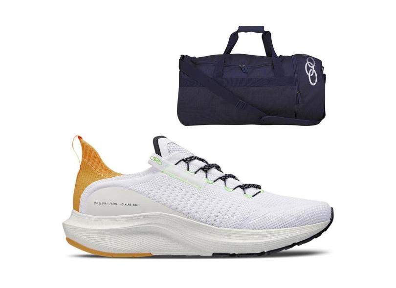 Kit 1 Tênis Olympikus Reverso 2 e 1 Mala Gym Bag-Unissex