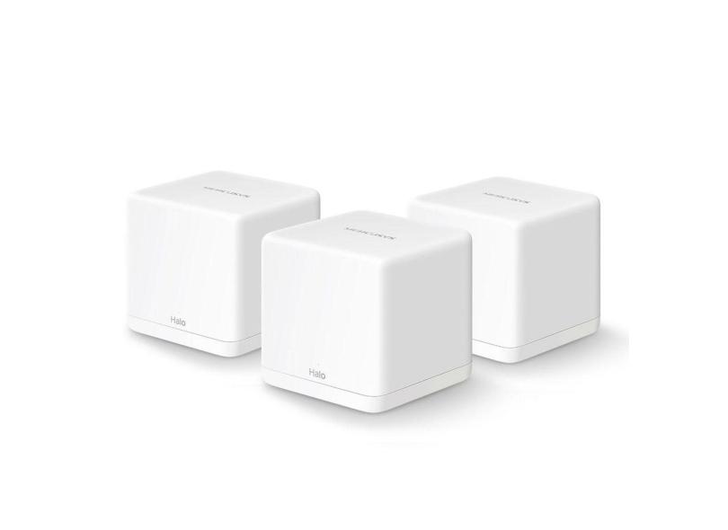 Roteador Mercusys Halo H30G Gigabit Wi-Fi AC1300 Pack Com 3
