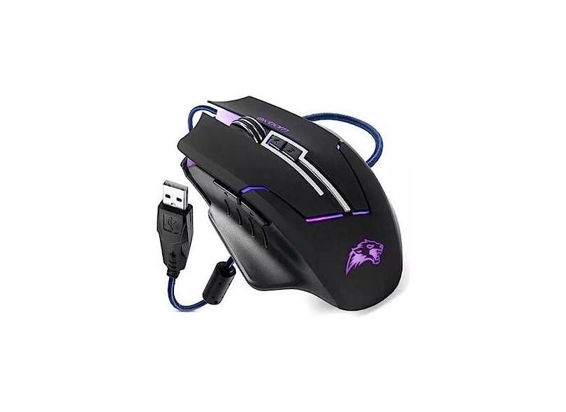 Mouse Gamer Exbom MS -G270 3200DPI 7 Botões