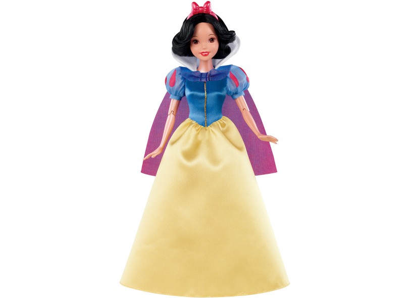 Boneca Princesas Disney Princesas Clássicas Branca de Neve Mattel