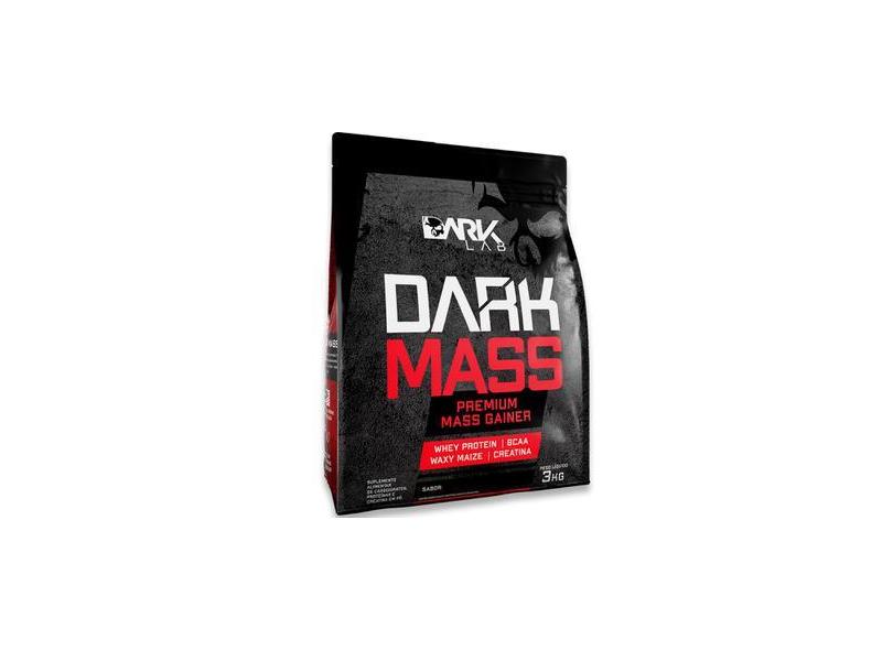 Whey Hipercalórico Dark Mass 3Kg  Dark Lab Ganho De Massa Muscular