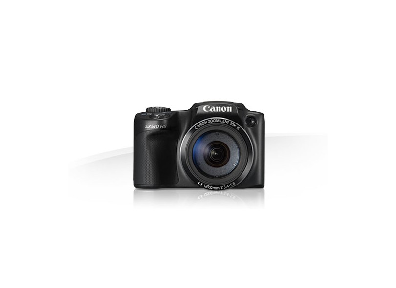 Câmera Digital Canon PowerShot 12.1 MP Full HD SX510 HS