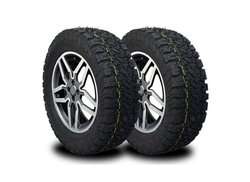 Kit 2 Pneus Remold 205/65 R15 All Terrain Desenho Bf Goodrich